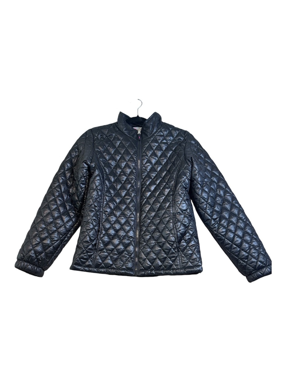 Free Country Girls Black Diamond Quilted Lightweight Puffer Jacket L 14